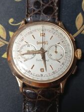  Eberhard Extra Fort in oro 18 K. anni 50 Cal. 14000 Fibbia Logo, Box