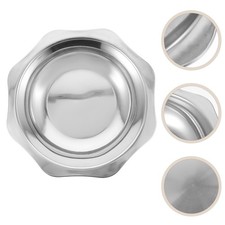  Padelle in Acciaio Inox