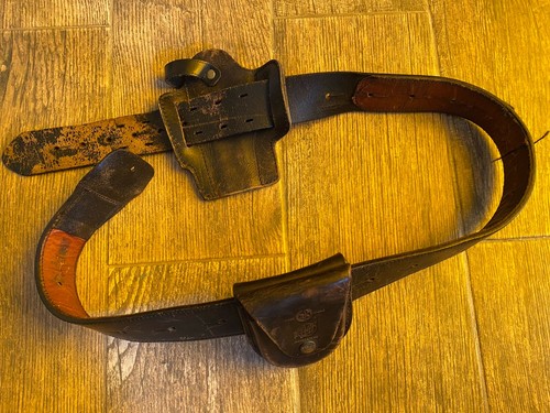 Cintura vintage pelle - cintura,