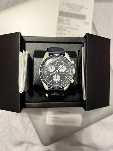 Omega swatch speedmaster - x,