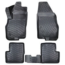 TAPPETINI 3D FIAT PUNTO EVO 2008-2012 SU MISURA GOMMA IN TPE NUOVO SM-47