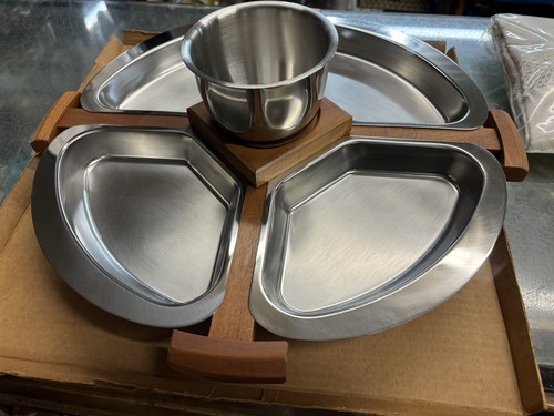 Kromex lazy susan - kromex, n.