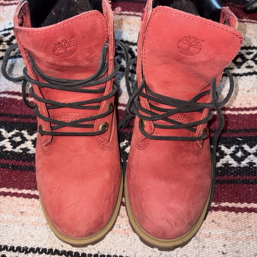 Stivali timberland rossi - stivali,