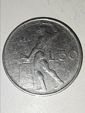 50 Lire Vulcano 1954 1° Tipo
