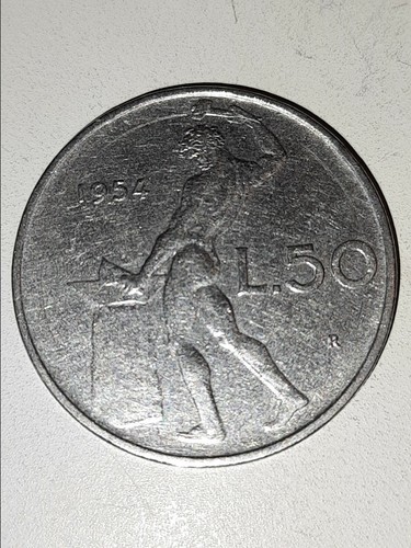 Lire vulcano 1954 tipo - 1954, 1°