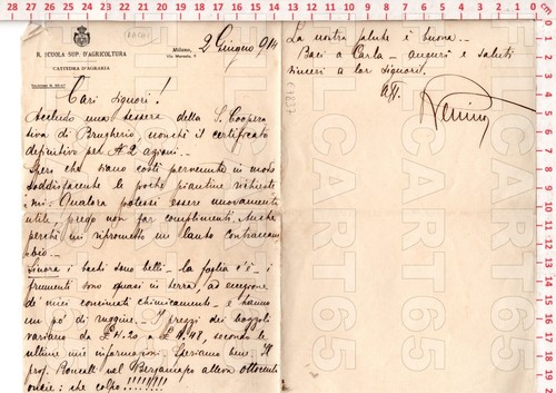 E7837 documento storico 1914 - e7837,
