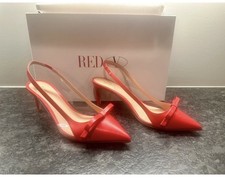 Red Valentino red 2.5" heels