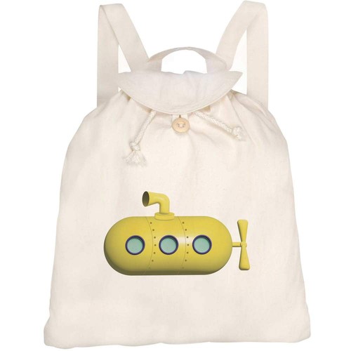 Zaino tela yellow - tela, 'yellow
