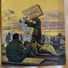 Pubblicità Cinzano illustrata da Marcello Dudovich, da rivista del 1916