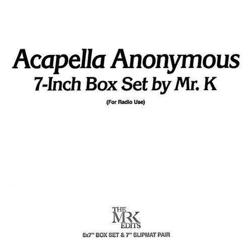 Acapella anonymous - k, –
