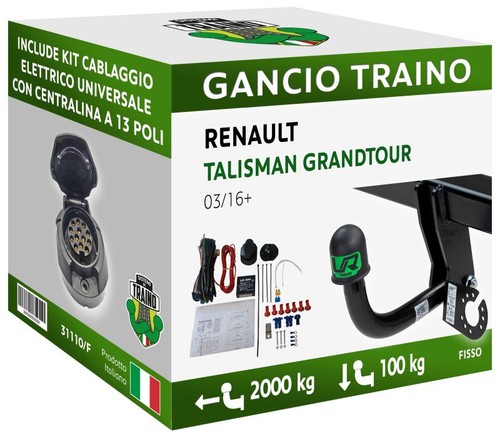 Gancio fisso renault - gancio,
