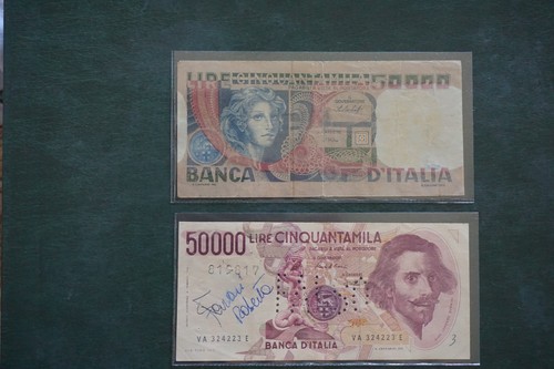 Lire 50000 volto - 50000,
