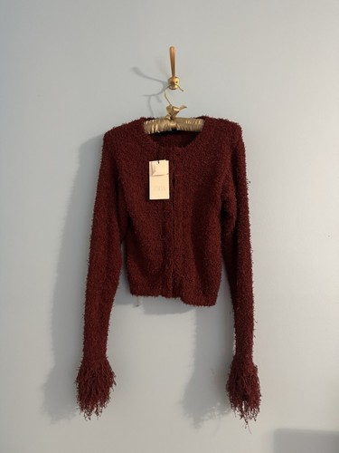 Zara nwt funky maroon sweater - nwt,