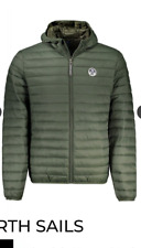 North Sails con Cappuccio Piumino Verde