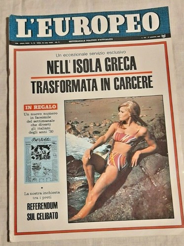 Rivista europeo anno - rivista, l'europeo