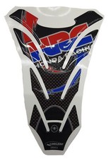 Paraserbatoio adesivi 3d HRC carbonio per moto Honda racing HRC