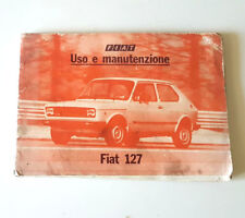 Libretto Manuale uso e