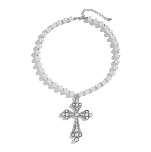Catena uomo argento con - in,