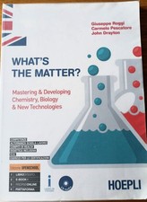 what's the matter? libro d'inglese di chimica e biologia. Ottime condizioni.