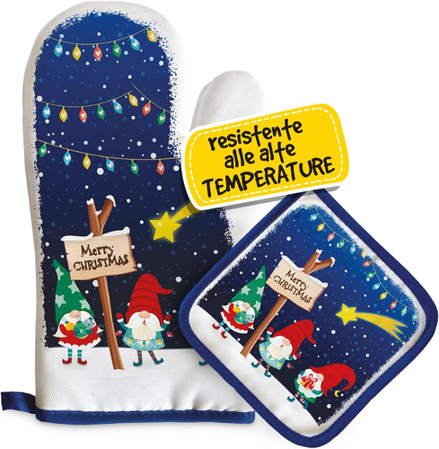 Set guanto forno - set, e
