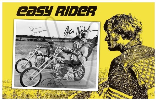 1969 easy rider 11x17 poster - 1969,
