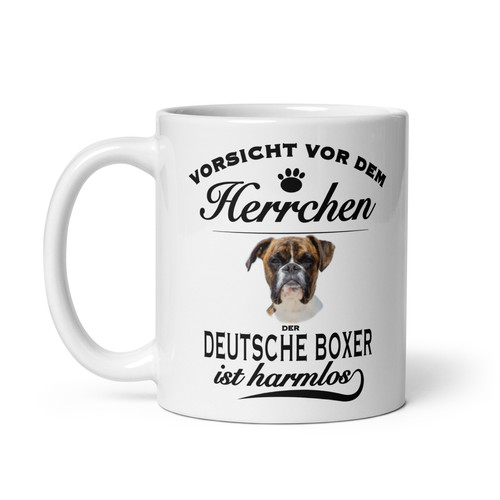 Tazza boxer tedesca mug - tazza,