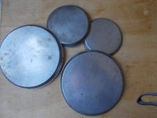 4 COPRIPIASTRE ACCIAIO PER PIANI CUCINE ASSORTITI