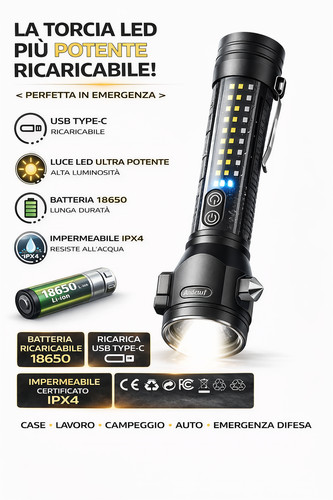 Torcia led alta - led,