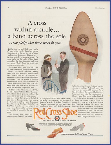 Scarpa croce rossa 1924 - scarpa,