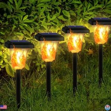 Luci Torcia Solare con Fiamma