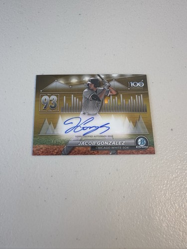 Jacob gonzalez 2024 bowman top - gonzalez,