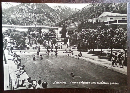 Cartolina antrodoco terme - cartolina,