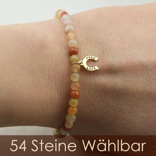 Bracciale ferro cavallo oro - bracciale,