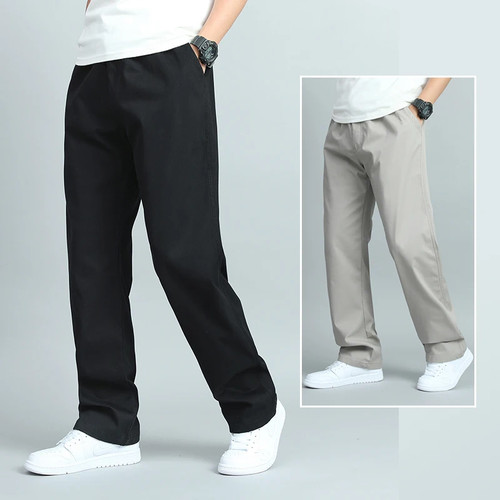Pantalone casual cotone taglia