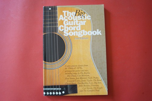 The big acoustic - guitar, chord
