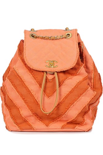 Zaino chanel 2017 chevron - chevron, tela
