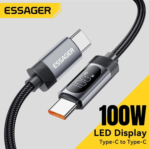 Cavo essager 100w usb tipo - essager,