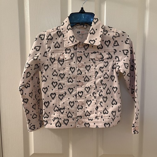 Giacca rosa nero - h&m, cuori