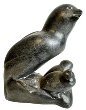 Statua statuina uccellini in