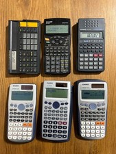 Lotto calcolatrici - 6 pezzi -