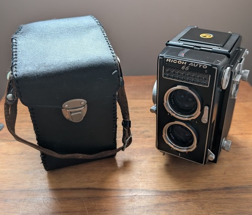 Fotocamera vintage ricoh auto - fotocamera,