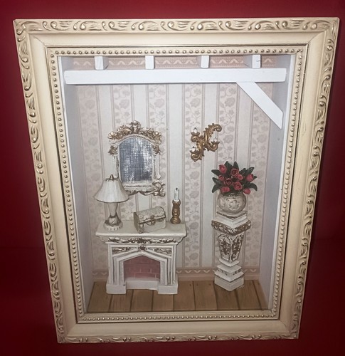 Quadro diorama miniatura - quadro,