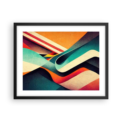 Poster 50x40cm astrazione - 50x40cm,