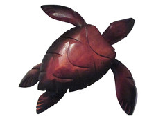 Tartaruga Scultura in legno