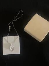 Collana Girocollo Oro Bianco 18 Kt