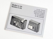 Rollei A 26 C 26 istruzioni