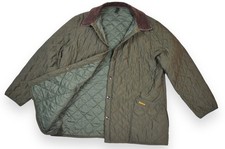 Barbour Eskdale Giacca Uomo Trapuntata Verde D372 Inghilterra Taglia XXL