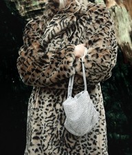 Cappotto pelliccia leoprint