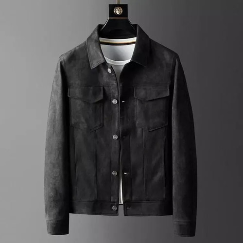 Giacca uomo nera effetto - giacca,