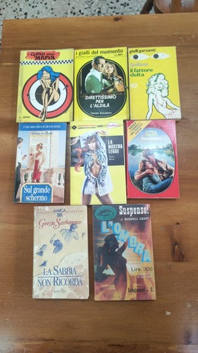 Lotto libri gialli pulp - gialli, &